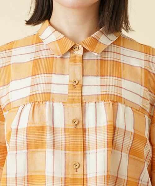 Leilian PLUS HOUSE / レリアンプラスハウス シャツ・ブラウス | チェックチュニックブラウス | 詳細26