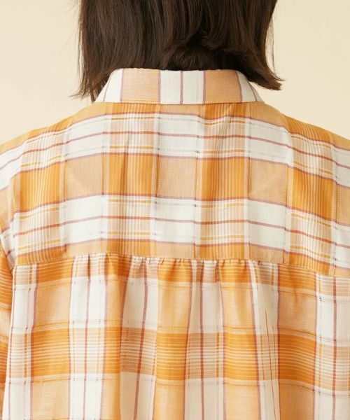 Leilian PLUS HOUSE / レリアンプラスハウス シャツ・ブラウス | チェックチュニックブラウス | 詳細27