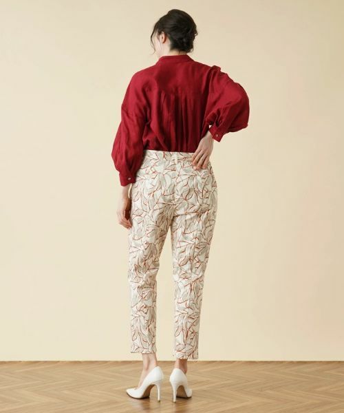 Leilian PLUS HOUSE / レリアンプラスハウス その他パンツ | プリントアンクルパンツ | 詳細3
