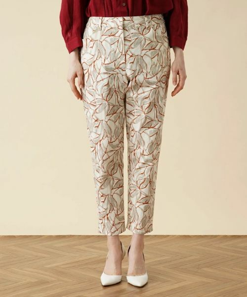 Leilian PLUS HOUSE / レリアンプラスハウス その他パンツ | プリントアンクルパンツ | 詳細4