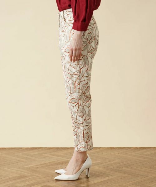 Leilian PLUS HOUSE / レリアンプラスハウス その他パンツ | プリントアンクルパンツ | 詳細5