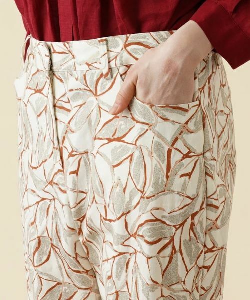 Leilian PLUS HOUSE / レリアンプラスハウス その他パンツ | プリントアンクルパンツ | 詳細8