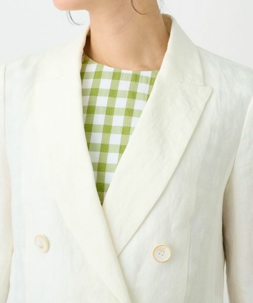 Leilian PLUS HOUSE / レリアンプラスハウス テーラードジャケット | 【店舗人気】ダブルブレストジャケット | 詳細11