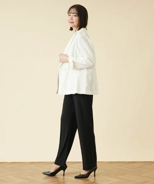 Leilian PLUS HOUSE / レリアンプラスハウス テーラードジャケット | 【店舗人気】ダブルブレストジャケット | 詳細22