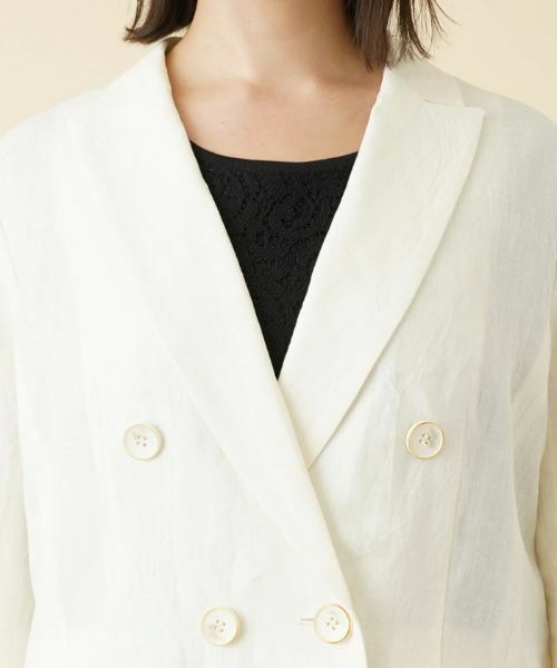 Leilian PLUS HOUSE / レリアンプラスハウス テーラードジャケット | 【店舗人気】ダブルブレストジャケット | 詳細27