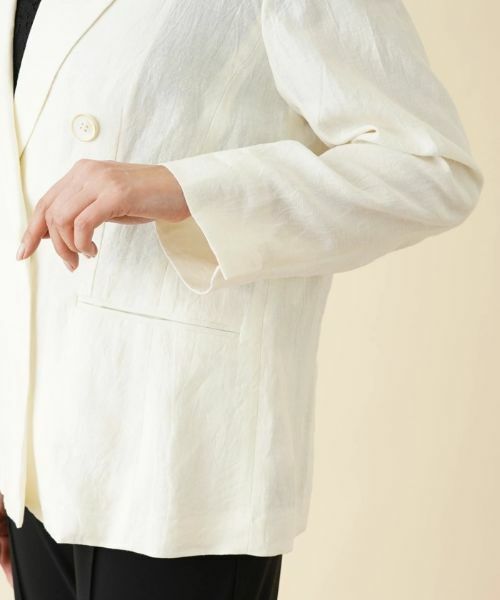 Leilian PLUS HOUSE / レリアンプラスハウス テーラードジャケット | 【店舗人気】ダブルブレストジャケット | 詳細29