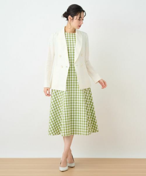 Leilian PLUS HOUSE / レリアンプラスハウス テーラードジャケット | 【店舗人気】ダブルブレストジャケット | 詳細3