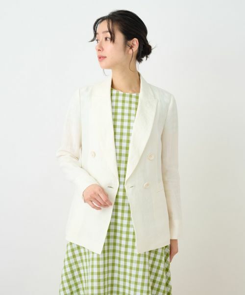 Leilian PLUS HOUSE / レリアンプラスハウス テーラードジャケット | 【店舗人気】ダブルブレストジャケット | 詳細4