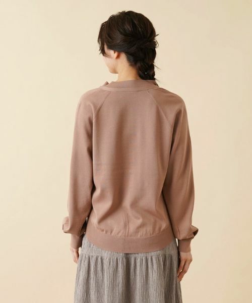 Leilian PLUS HOUSE / レリアンプラスハウス カーディガン・ボレロ | ニットカーディガン【Leilian：EZUMI】 | 詳細6