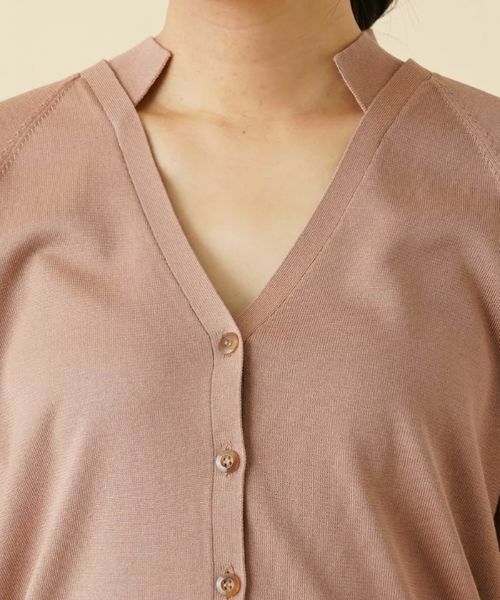 Leilian PLUS HOUSE / レリアンプラスハウス カーディガン・ボレロ | ニットカーディガン【Leilian：EZUMI】 | 詳細7