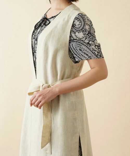 Leilian PLUS HOUSE / レリアンプラスハウス テーラードジャケット | ロングベスト【ROCHAS Premiere】 | 詳細10