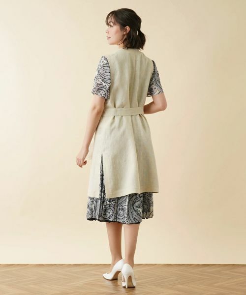 Leilian PLUS HOUSE / レリアンプラスハウス テーラードジャケット | ロングベスト【ROCHAS Premiere】 | 詳細3