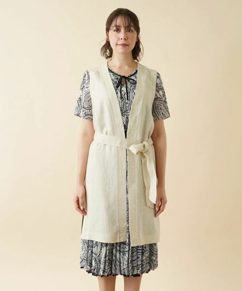 Leilian PLUS HOUSE / レリアンプラスハウス テーラードジャケット | ロングベスト【ROCHAS Premiere】 | 詳細5