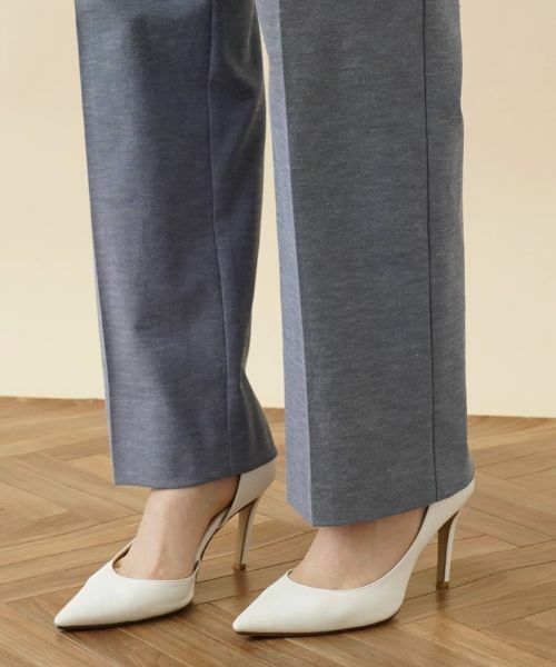 Leilian PLUS HOUSE / レリアンプラスハウス その他パンツ | ワイドストレートパンツ【ROCHAS Premiere】 | 詳細9