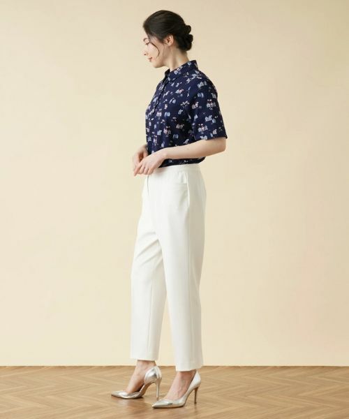 Leilian PLUS HOUSE / レリアンプラスハウス その他パンツ | 【店舗人気】ストレッチテーパードパンツ | 詳細12