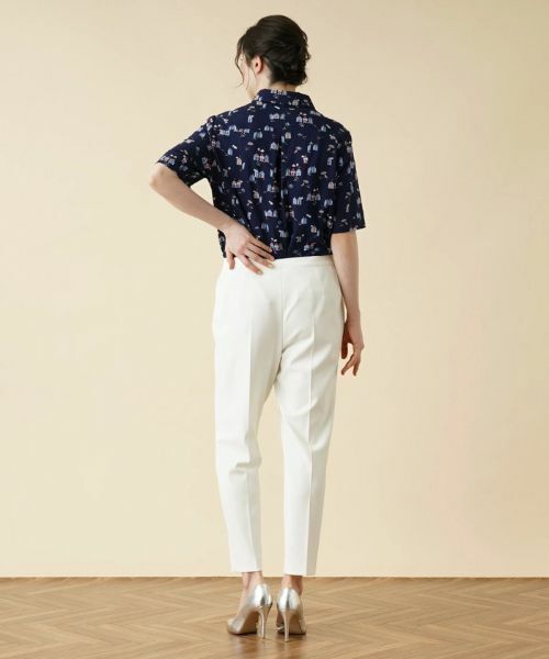 Leilian PLUS HOUSE / レリアンプラスハウス その他パンツ | 【店舗人気】ストレッチテーパードパンツ | 詳細13