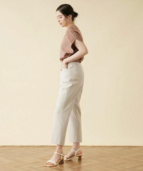 Leilian PLUS HOUSE / レリアンプラスハウス その他パンツ | 【店舗人気】ストレッチテーパードパンツ | 詳細15
