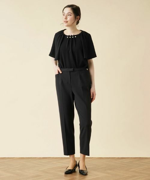 Leilian PLUS HOUSE / レリアンプラスハウス その他パンツ | 【店舗人気】ストレッチテーパードパンツ | 詳細17