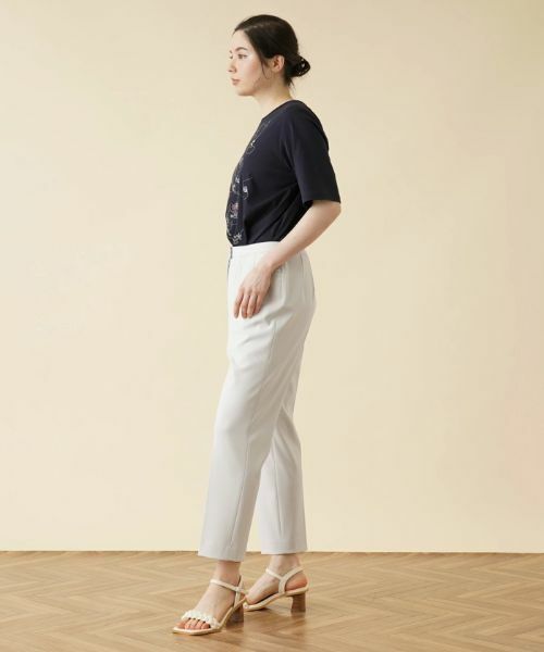 Leilian PLUS HOUSE / レリアンプラスハウス その他パンツ | 【店舗人気】ストレッチテーパードパンツ | 詳細2