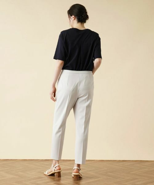 Leilian PLUS HOUSE / レリアンプラスハウス その他パンツ | 【店舗人気】ストレッチテーパードパンツ | 詳細3