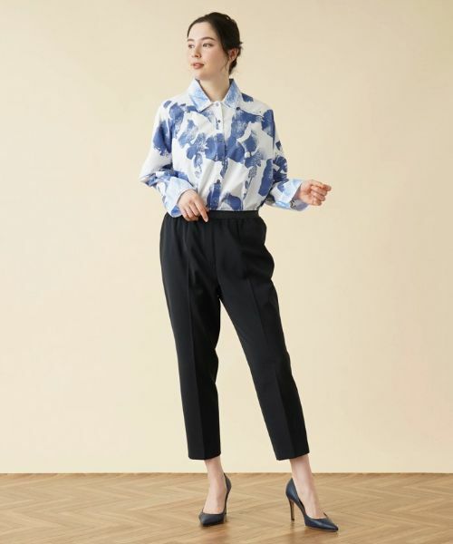 Leilian PLUS HOUSE / レリアンプラスハウス その他パンツ | クロップドテーパードパンツ | 詳細10