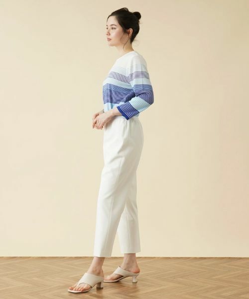 Leilian PLUS HOUSE / レリアンプラスハウス その他パンツ | クロップドテーパードパンツ | 詳細14