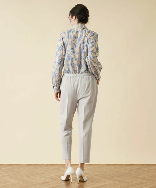 Leilian PLUS HOUSE / レリアンプラスハウス その他パンツ | クロップドテーパードパンツ | 詳細3