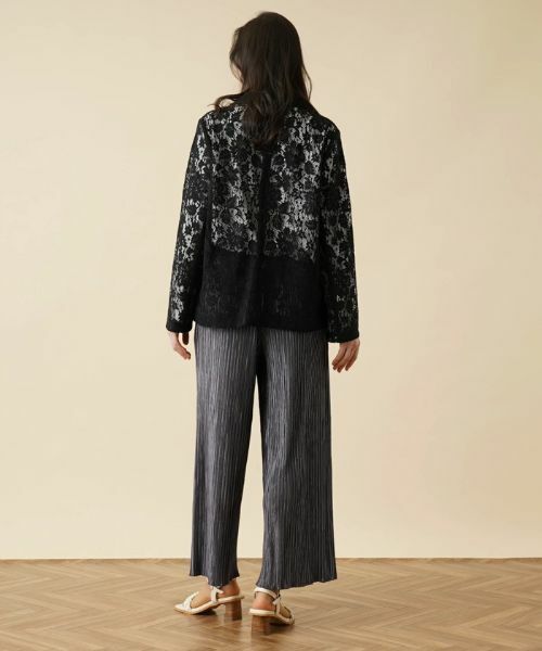 Leilian PLUS HOUSE / レリアンプラスハウス テーラードジャケット | レースブレザー【プラス企画】 | 詳細5