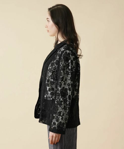 Leilian PLUS HOUSE / レリアンプラスハウス テーラードジャケット | レースブレザー【プラス企画】 | 詳細6