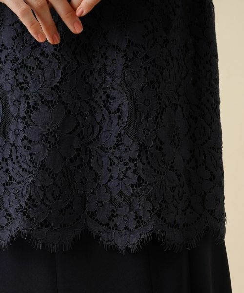 Leilian PLUS HOUSE / レリアンプラスハウス シャツ・ブラウス | レースノースリーブブラウス【プラス企画】 | 詳細10