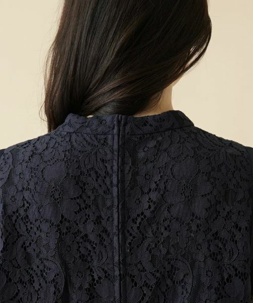 Leilian PLUS HOUSE / レリアンプラスハウス シャツ・ブラウス | レースノースリーブブラウス【プラス企画】 | 詳細8