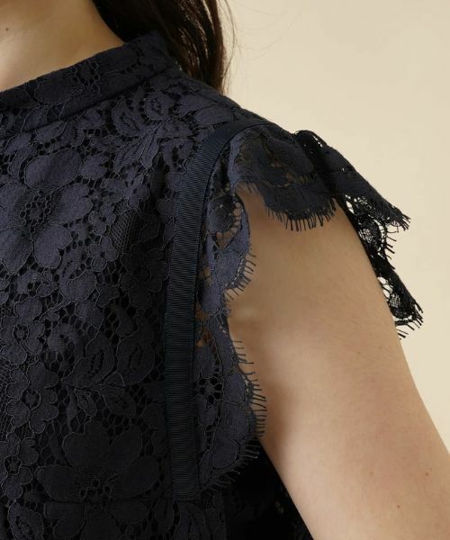 Leilian PLUS HOUSE / レリアンプラスハウス シャツ・ブラウス | レースノースリーブブラウス【プラス企画】 | 詳細9