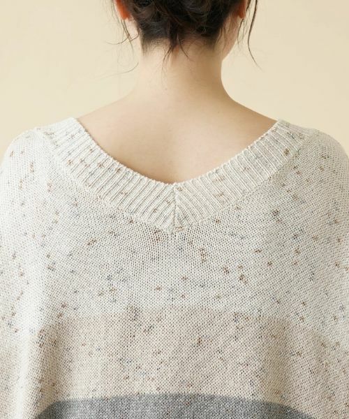 Leilian PLUS HOUSE / レリアンプラスハウス テーラードジャケット | ラメVネックニットベスト【TONET】 | 詳細8