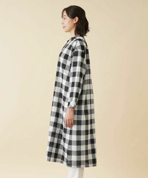 Leilian PLUS HOUSE / レリアンプラスハウス シャツ・ブラウス | チェック柄チュニックシャツ【プラス企画】 | 詳細5