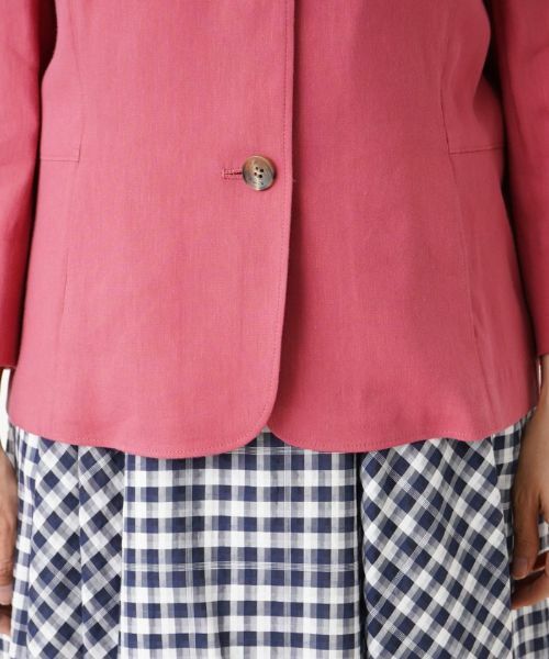 Leilian PLUS HOUSE / レリアンプラスハウス テーラードジャケット | ストレッチサマージャケット【ROCHAS Premiere】 | 詳細11