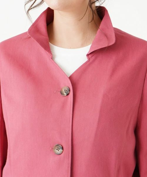 Leilian PLUS HOUSE / レリアンプラスハウス テーラードジャケット | ストレッチサマージャケット【ROCHAS Premiere】 | 詳細7