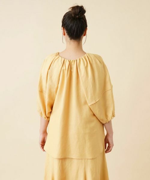 Leilian PLUS HOUSE / レリアンプラスハウス シャツ・ブラウス | ボリュームスリーブブラウス【NEMIKA】 | 詳細10