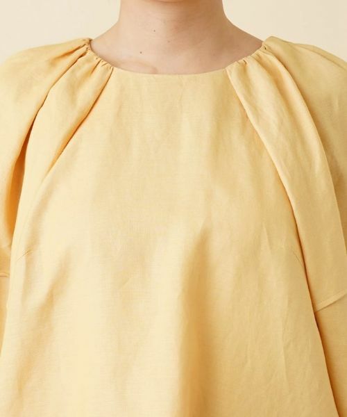 Leilian PLUS HOUSE / レリアンプラスハウス シャツ・ブラウス | ボリュームスリーブブラウス【NEMIKA】 | 詳細11