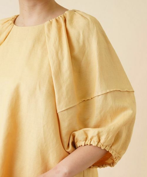 Leilian PLUS HOUSE / レリアンプラスハウス シャツ・ブラウス | ボリュームスリーブブラウス【NEMIKA】 | 詳細13