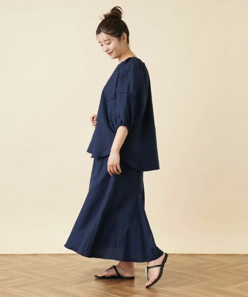 Leilian PLUS HOUSE / レリアンプラスハウス シャツ・ブラウス | ボリュームスリーブブラウス【NEMIKA】 | 詳細18