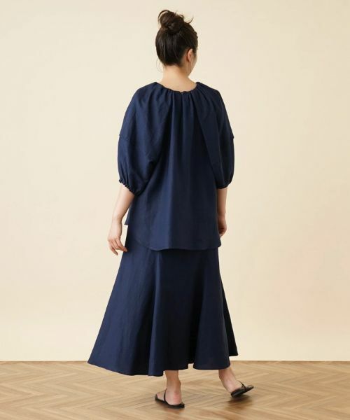 Leilian PLUS HOUSE / レリアンプラスハウス シャツ・ブラウス | ボリュームスリーブブラウス【NEMIKA】 | 詳細19