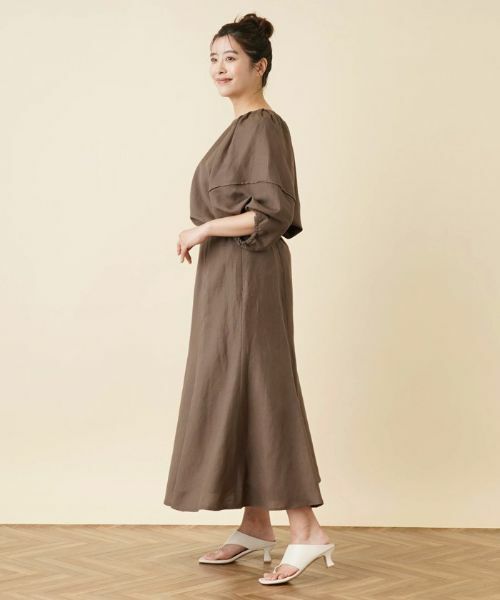 Leilian PLUS HOUSE / レリアンプラスハウス シャツ・ブラウス | ボリュームスリーブブラウス【NEMIKA】 | 詳細2