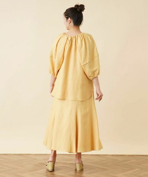 Leilian PLUS HOUSE / レリアンプラスハウス シャツ・ブラウス | ボリュームスリーブブラウス【NEMIKA】 | 詳細7