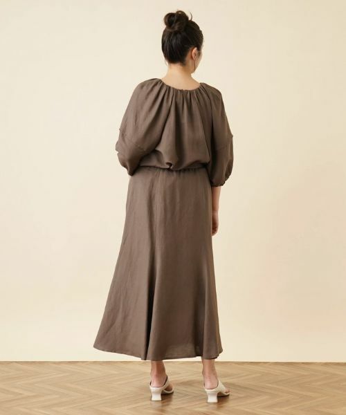 Leilian PLUS HOUSE / レリアンプラスハウス ミニ・ひざ丈スカート | マーメイドシルエットスカート【NEMIKA】 | 詳細3