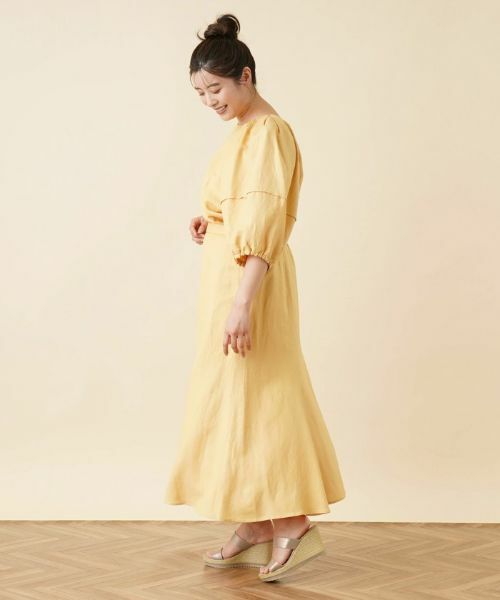 Leilian PLUS HOUSE / レリアンプラスハウス ミニ・ひざ丈スカート | マーメイドシルエットスカート【NEMIKA】 | 詳細5