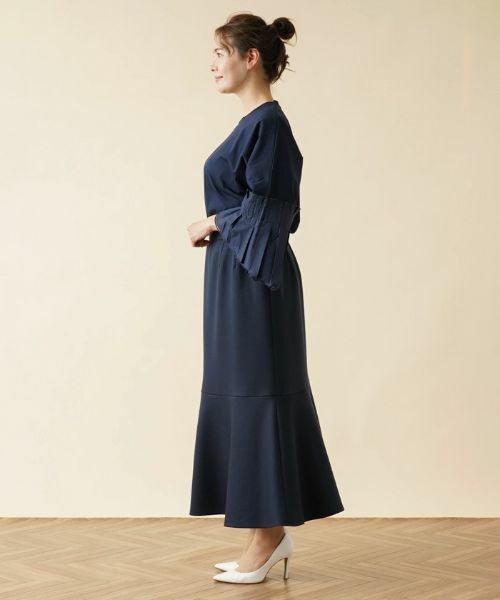 Leilian PLUS HOUSE / レリアンプラスハウス ミニ・ひざ丈スカート | マーメイドロングスカート【NEMIKA】 | 詳細3