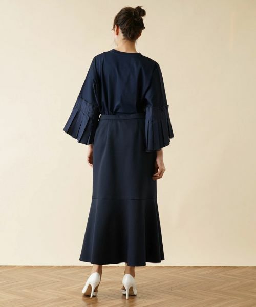 Leilian PLUS HOUSE / レリアンプラスハウス ミニ・ひざ丈スカート | マーメイドロングスカート【NEMIKA】 | 詳細4