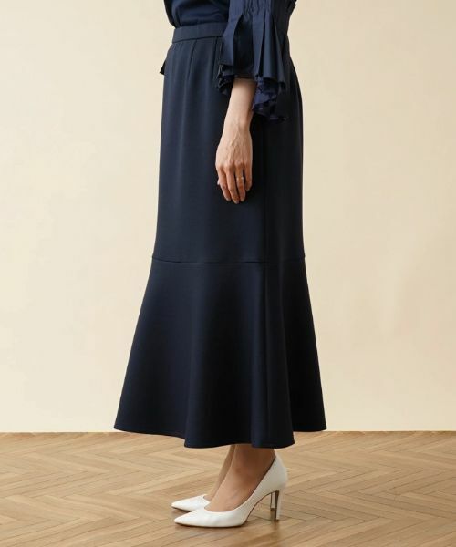 Leilian PLUS HOUSE / レリアンプラスハウス ミニ・ひざ丈スカート | マーメイドロングスカート【NEMIKA】 | 詳細6