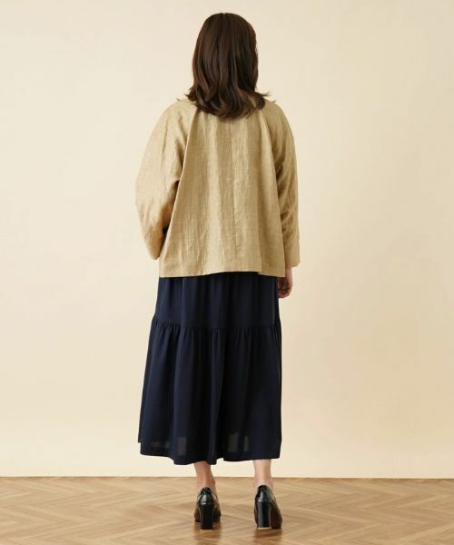 Leilian PLUS HOUSE / レリアンプラスハウス テーラードジャケット | ノーカラージャケット | 詳細3