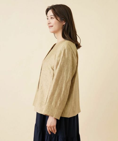 Leilian PLUS HOUSE / レリアンプラスハウス テーラードジャケット | ノーカラージャケット | 詳細5